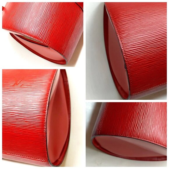 Louis Vuitton LV Shoulder Bag Solferino 45 red Epi 497-071025 - Picture 6 of 14